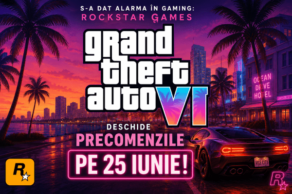 S-a dat alarma în gaming: Rockstar Games deschide precomenzile pentru GTA 6 pe 25 iunie!