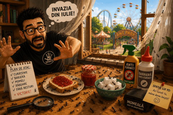 Invazia din iulie: De ce deschiderea geamurilor îți transformă casa în parcul de distracții al furnicilor (și cum scapi de ele)
