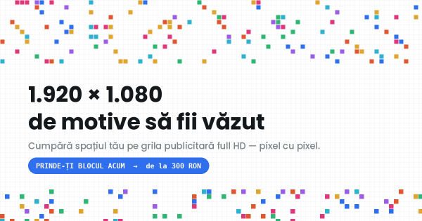 Proprietar de teren digital: Cum cumperi spațiu de pixeli definitiv sau pe perioadă determinată pe https://e-promovare.ro
